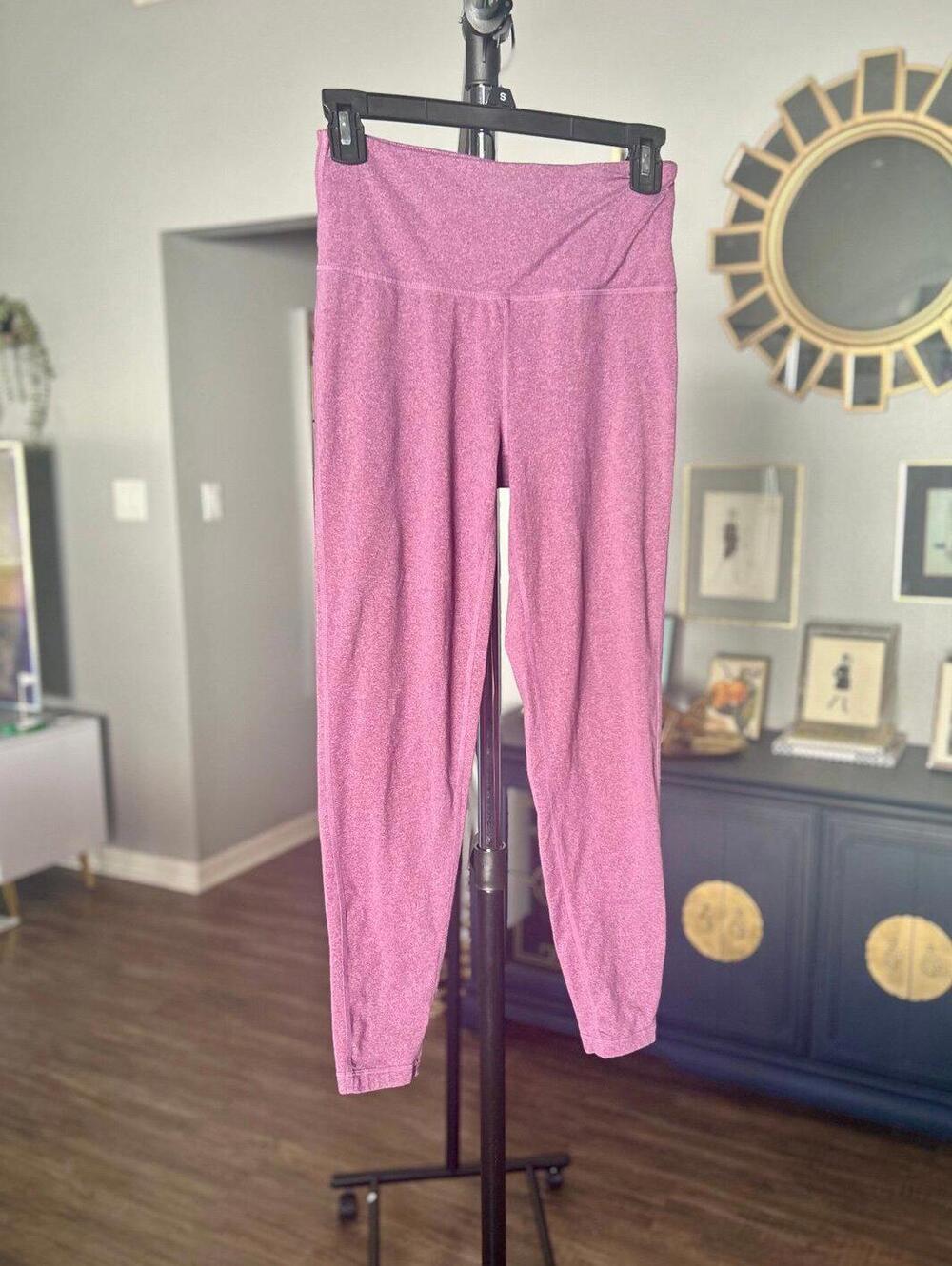 Ideology Magenta Athletic Leggings for Women in Size Small